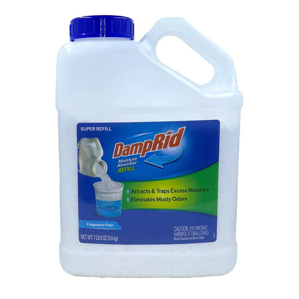 DampRid 7.5 lbs. Fragrance Free Moisture Absorber Super Refill FG37 - The  Home Depot