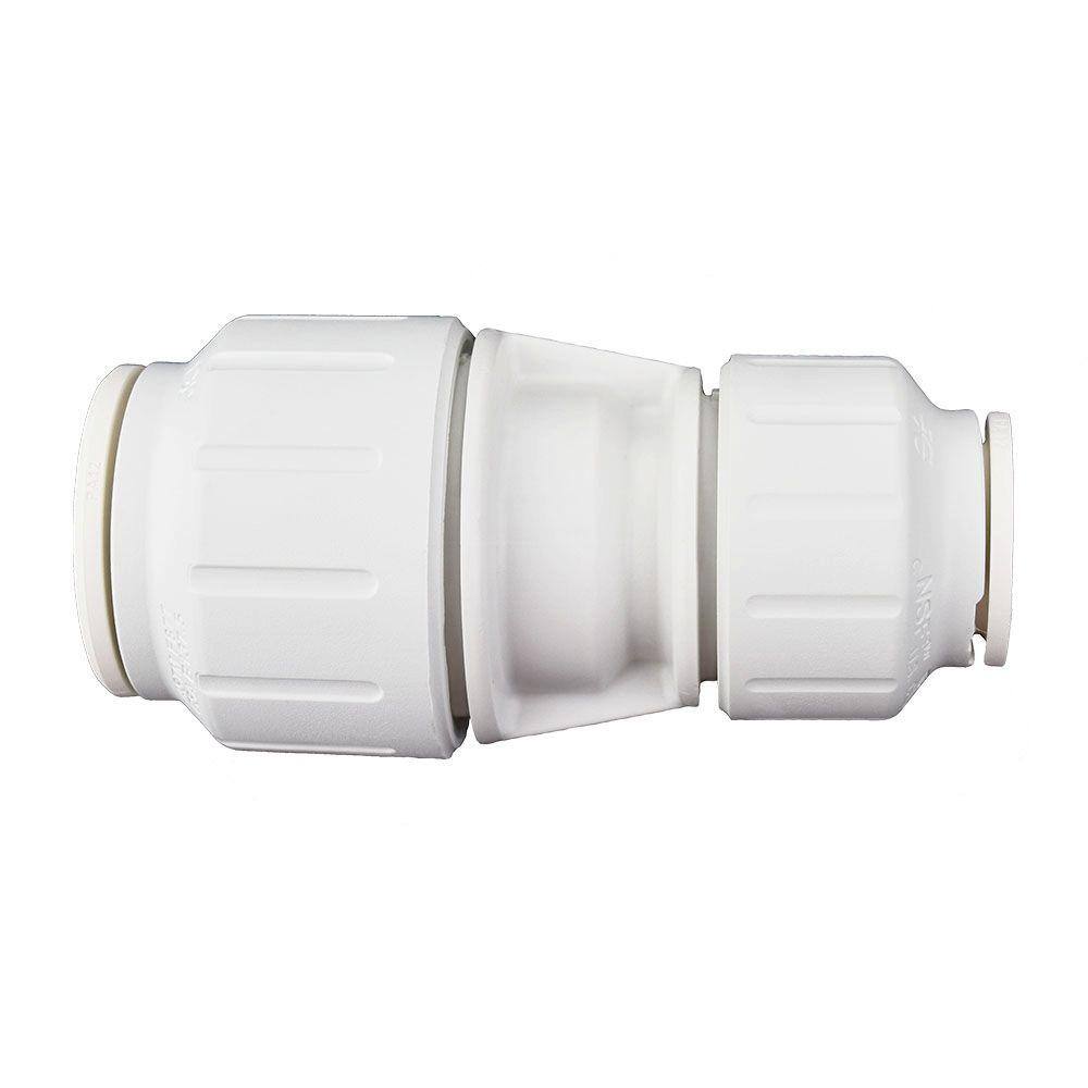 John Guest SpeedFit 3/4 in. x 1/2 in. Plastic PushtoConnect Reducing Coupling Fitting (5Pack