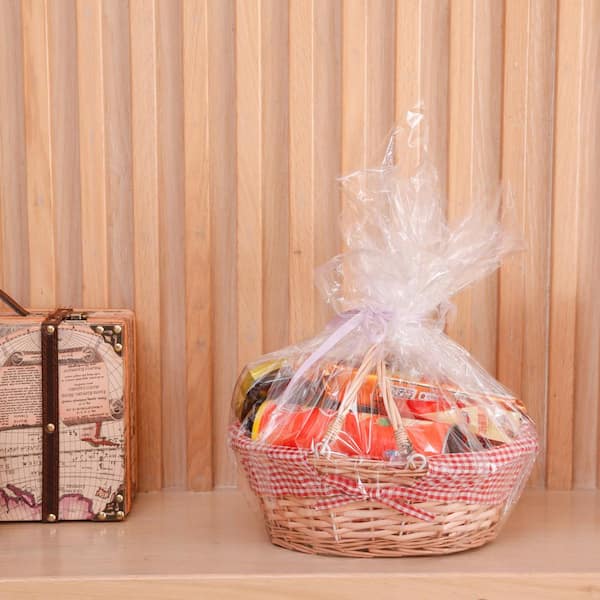 DIY Gift Basket Kit, Two Tone Split Willow, Empty Gift Basket, Gift Basket  Wrapping Kit, Gift Basket Packaging, Gift Basket Making Supplies 