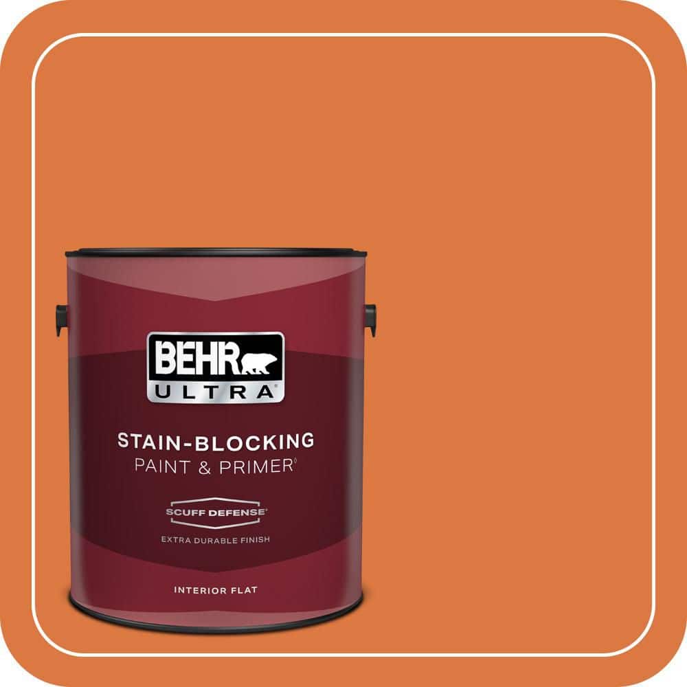 1 gal. #P210-7 Japanese Koi Extra Durable Flat Interior Paint & Primer price history on PriceWatchPro