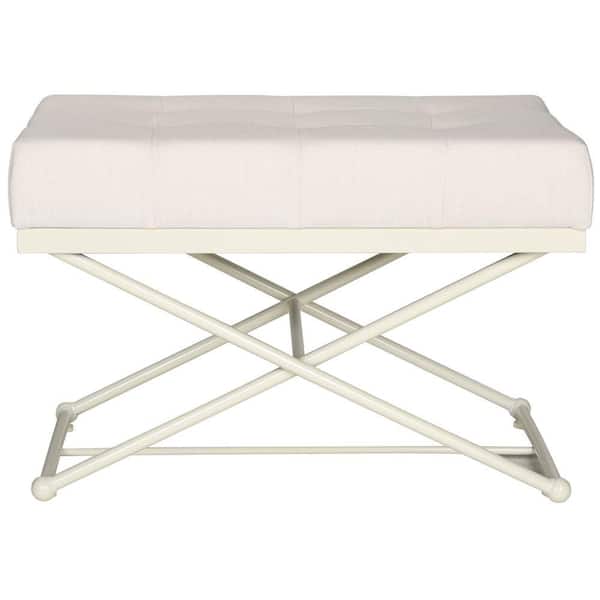 SAFAVIEH Cara Light Beige Bench