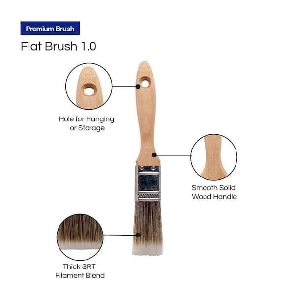 2-1/2in Flat Paint Brush – SoCalTrim