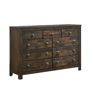 New Classic Furniture Blue Ridge Rustic Gray 9-drawer 63 in. Dresser