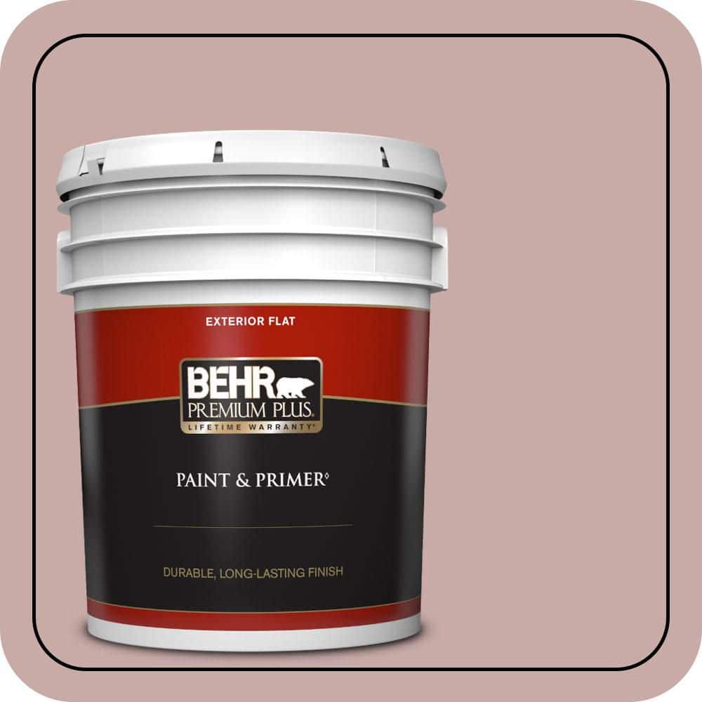 5 gal. #130E-3 Rosy Tan Flat Exterior Paint & Primer price history on PriceWatchPro