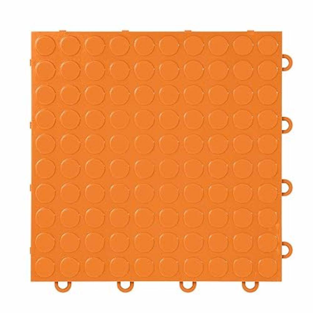 Nitro Coin 3/8 in. Garage Tiles, Harley Orange, 12 in. x 12 in., 52-Pack, Covers 52 sq. ft., Interlocking Floor Tiles price history on PriceWatchPro