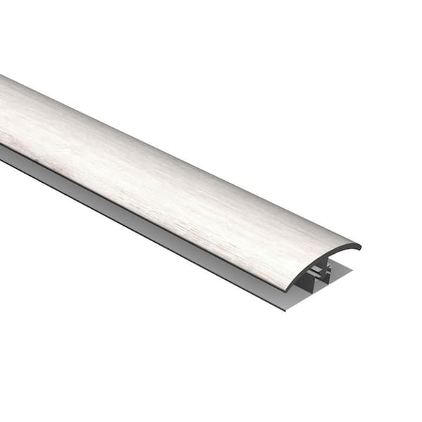 CALI Vinyl Pro with Mute Step White Aspen 9/16 in. T x 1-1/4 in. W x 72-13/16 in. L T-Molding
