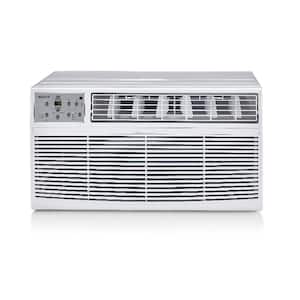 8,000 BTU 115-Volt Through-the-Wall Air Conditioner Cools 350 Sq. Ft. with remote in White