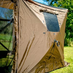 Quick-Set Screen Hub Tent Wind and Sun Panels, Accessory Only, Brown (2-Pack)