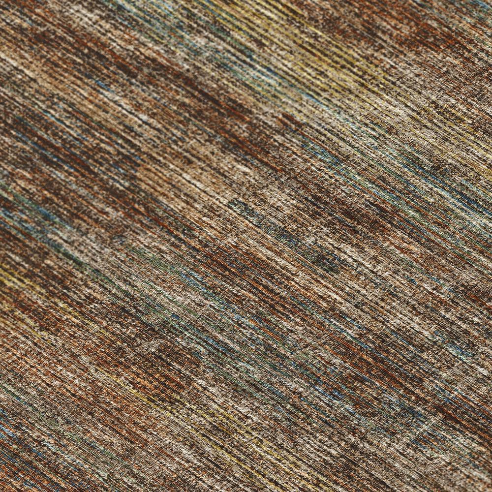 Burgundy Chenille Flat Woven 3' x 5' Area Rug
