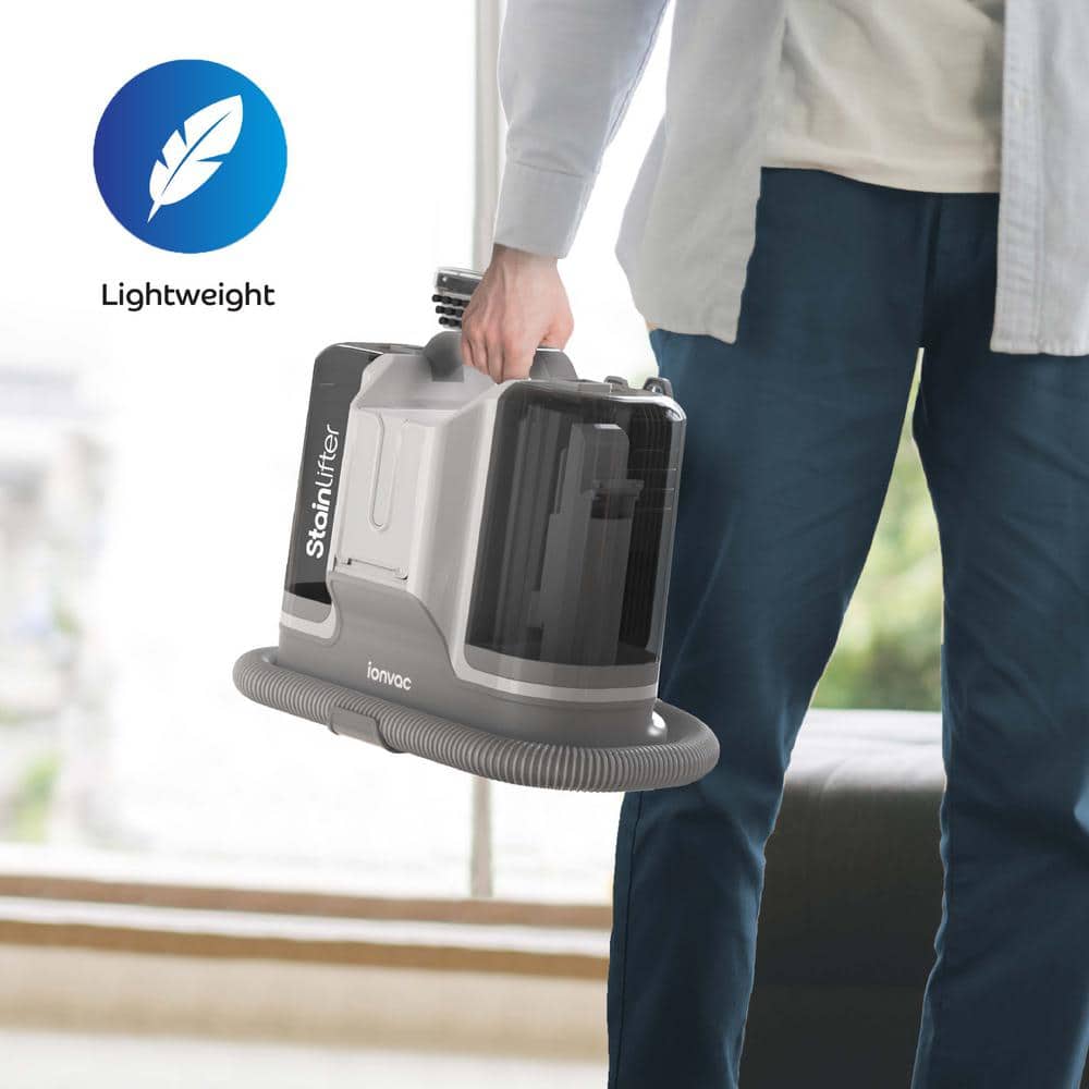 Ionvac Gray Portable Carpet and Upholstery Steamer Cleaner