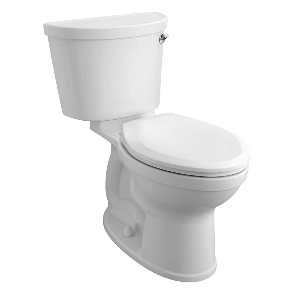 Champion Pro 2-Piece 1.28 GPF Single Flush Elongated Toilet in White, Seat 