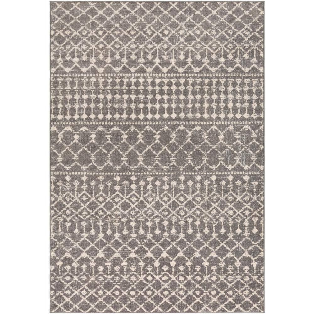 Artistic Weavers Ezio Gray 6 ft. 7 in. x 9 ft. Area Rug S00161017761
