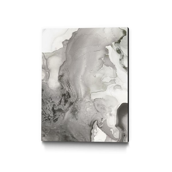 Clicart 18 in. x 24 in. "Mint Bubbles III Grey Version" by PI Studio Wall Art