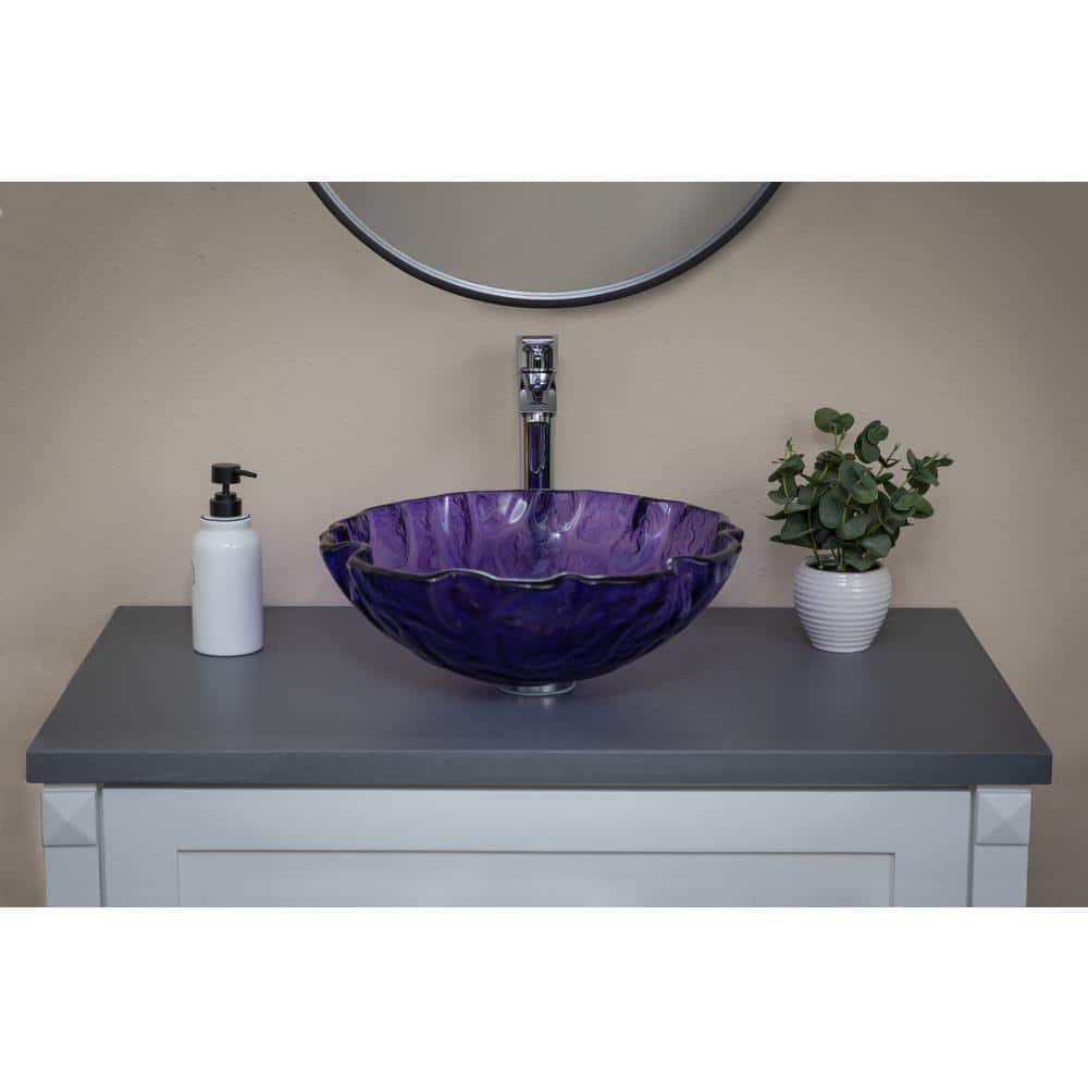 Eden Dark Gray Terrazzo 31'' Stone Vanity Top