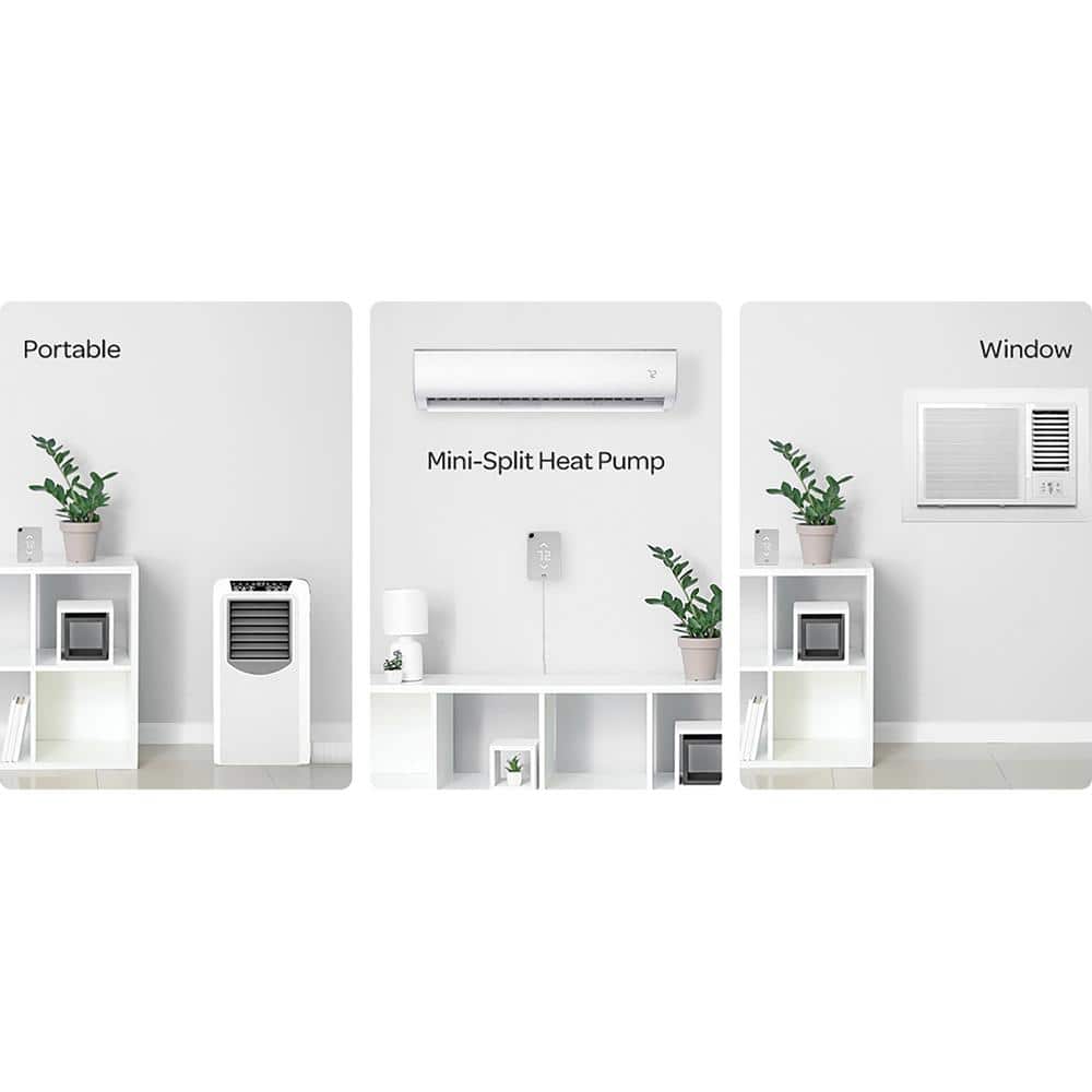 Mysa White Wi-Fi Smart Thermostat for Mini-Split Heat Pumps