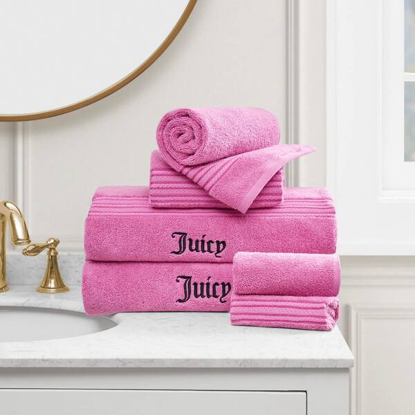 Luxury pink bath towels sale