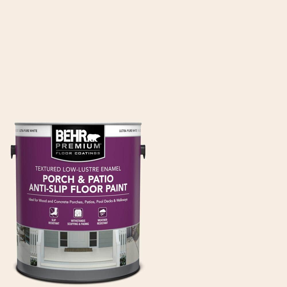 1 gal. #ECC-50-2 Rustic Cream Textured Low-Lustre Enamel Interior/Exterior 