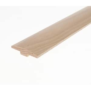 Kuzma 0.28 in. Thick x 2 in. Wide x 78 in. Length Matte Wood T-Molding