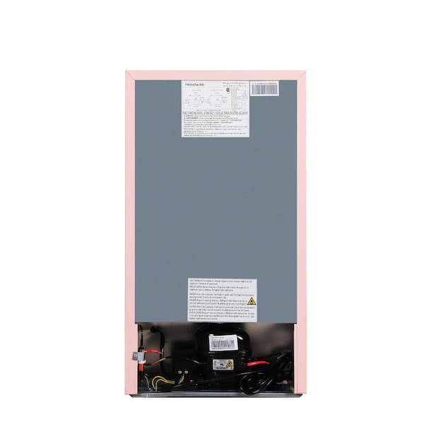 Frigidaire 3.2 cu ft Single Door Retro Compact Fridge EFR372, Pink 