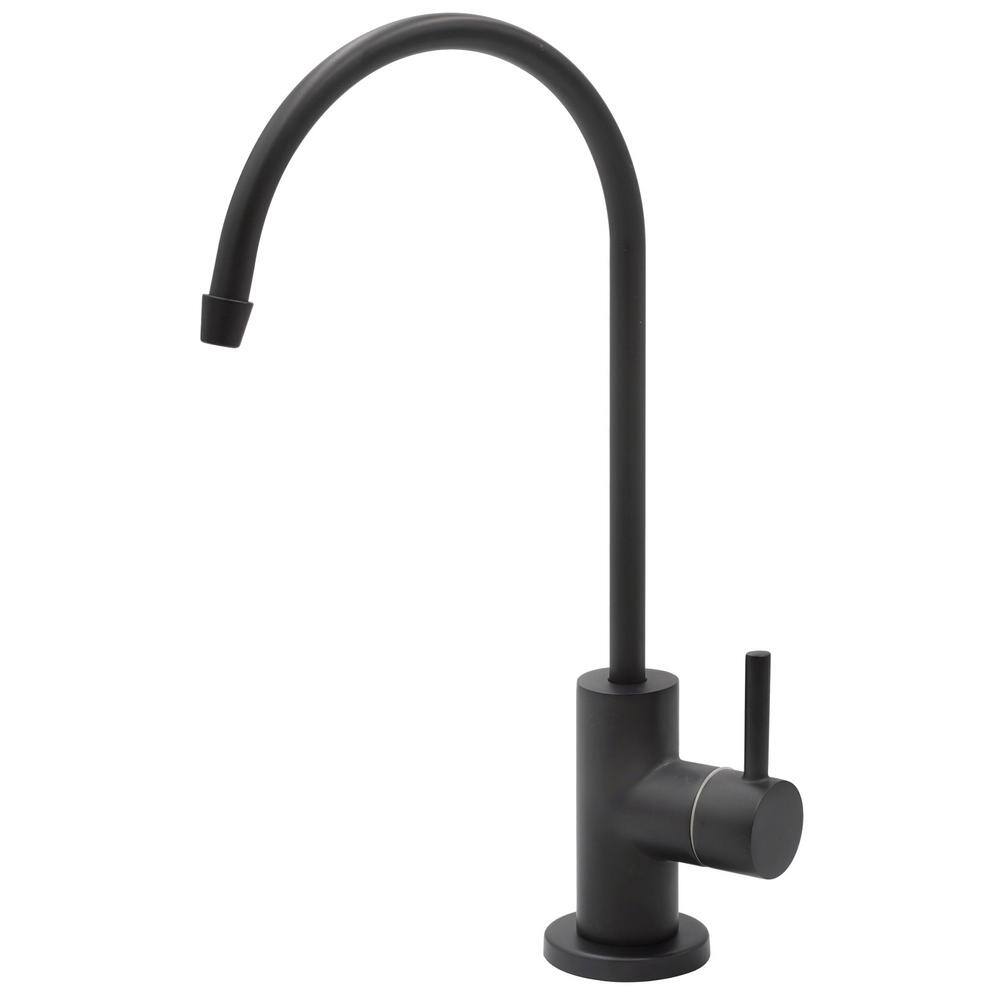 Express Water Modern Water Filter Faucet Stainless Steel Matte Black