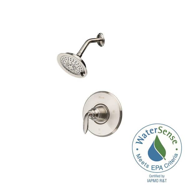 Pfister Avalon Single-Handle Shower Faucet Trim Kit in Brushed Nickel (Valve Not Included)