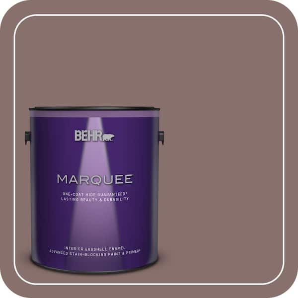 BEHR MARQUEE 1 gal. Home Decorators Collection #HDC-AC-28 Smokey Claret Eggshell Enamel Interior Paint & Primer