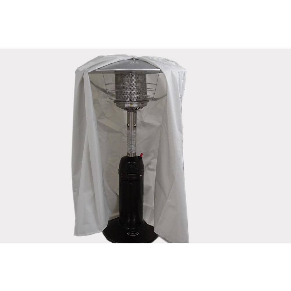 Silver Heavy-Duty Tabletop Patio Heater Cover