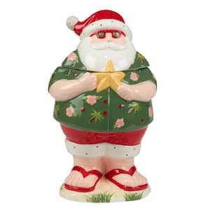 Santa's Wish 1-Pcs Ceramic 3-D Cookie Jar