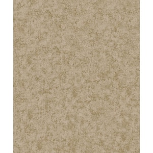 Mottled Texture Effect Gold/Beige Pearlescent Finish Vinyl on Non-Woven Non-Pasted Wallpaper Roll