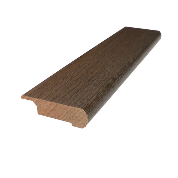 ROPPE Cadiz 0.5 in. T x 2.75 in. W x 78 in. L High Gloss Overlap Wood Stair Nose