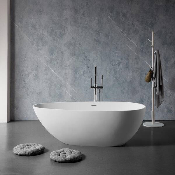 Stone deals freestanding bath