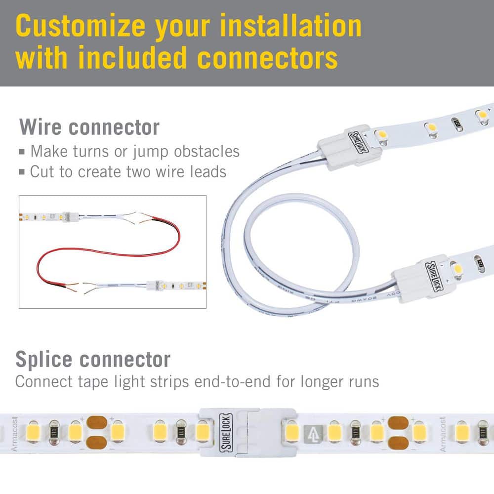 RibbonFlex Pro 8 ft Daylight LED Tape Light
