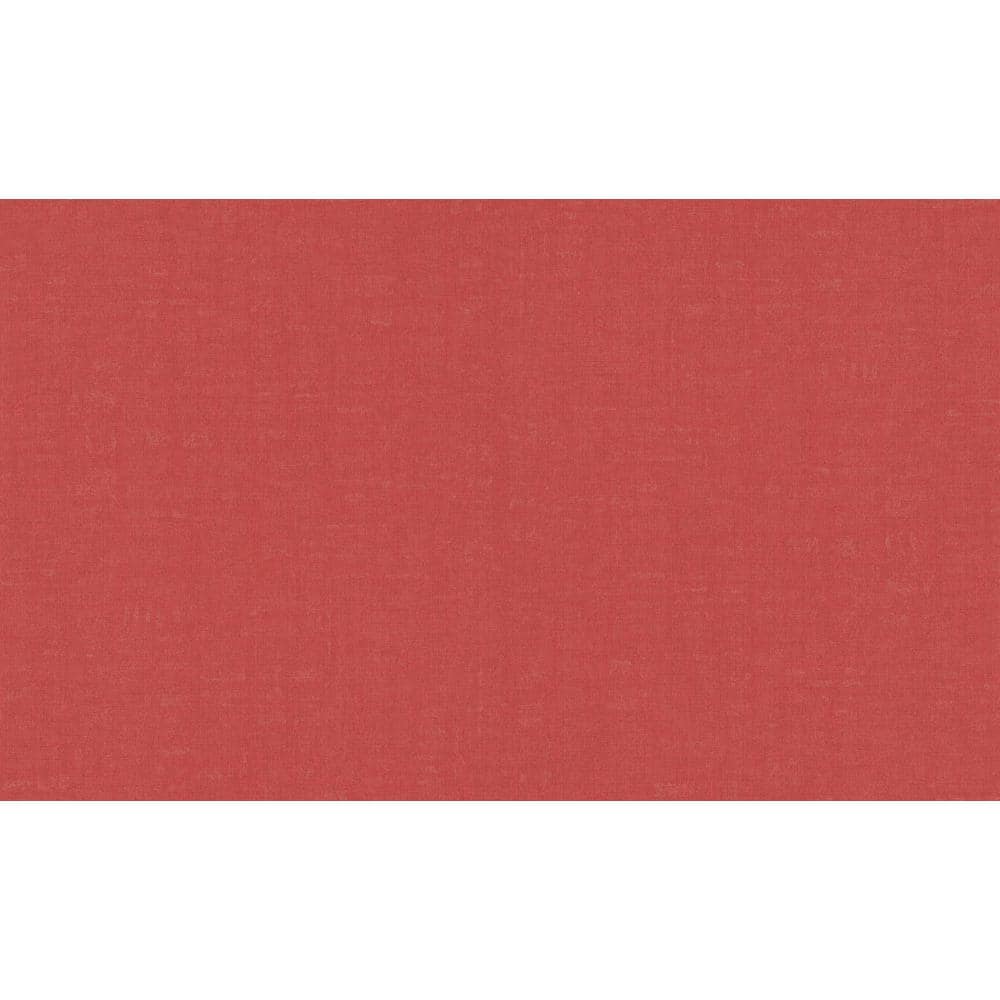 Fusion Collection Linen Effect Texture Red Matte Finish Non-Pasted Vinyl on