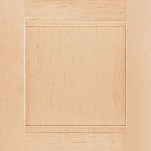 American Woodmark 14-9/16x14-1/2 in. Cabinet Door Sample in Del Ray Maple Natural