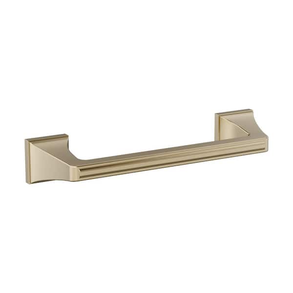 Mulholland 9 in. Wall Mounted Towel Bar in Golden Champagne