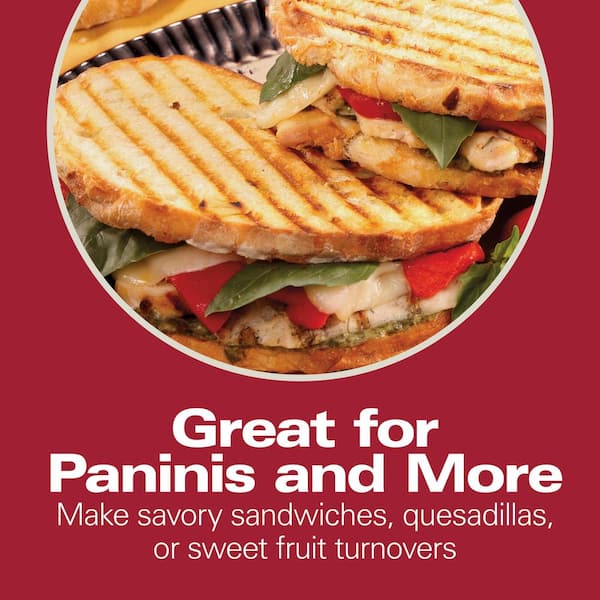 Hamilton Beach Panini Press Grill and Gourmet Sandwich Maker