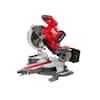 Milwaukee M18 FUEL 18V 10 in. Lithium-Ion Brushless Cordless Dual Bevel Sliding Compound Miter Saw Kit with One 8.0 Ah Battery 2734-21
