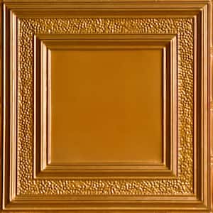 County Cork 2 ft. x 2 ft. Tin Ceiling Tiles Lay-in Lincoln Copper (48 sq. ft./case)