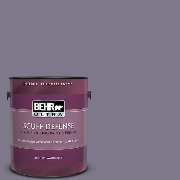 BEHR ULTRA 1 gal. #N560-5 Solitaire Extra Durable Eggshell Enamel Interior Paint & Primer