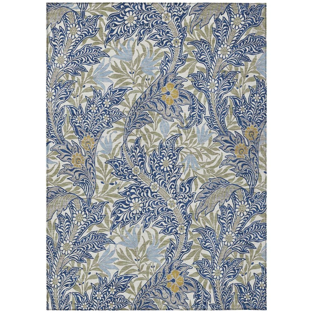Chantille Machine Washable Indoor/Outdoor Abstract ACN2753 Baltic 5 ft. x 7 ft. 6 in. Area Rug price history on PriceWatchPro