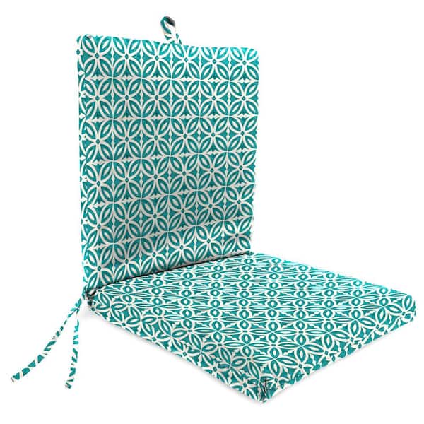21 in. L x 44 in. W x 3.5 in. H Rectangular Outdoor Chair Cushion in Mimala Celestial