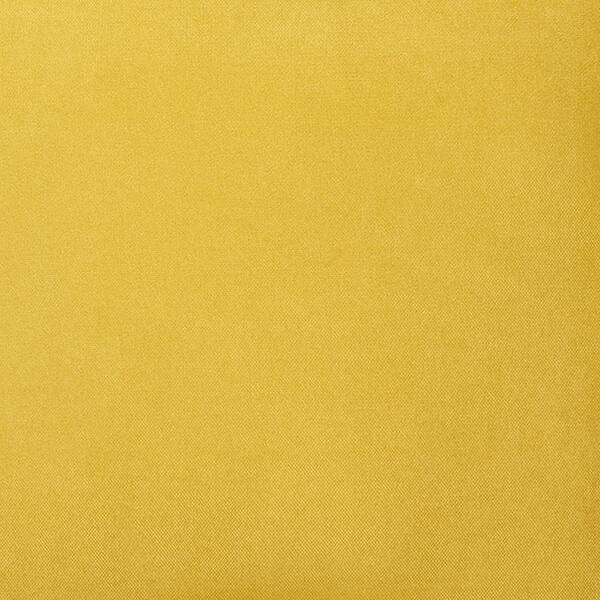 HomeRoots Josephine Yellow Solid Color 18 in. x 18 in. Throw 