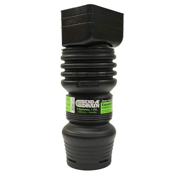 Advanced Drainage Systems 3.25 in. x 2.5 in. Bend Drain Downspout Adaptor