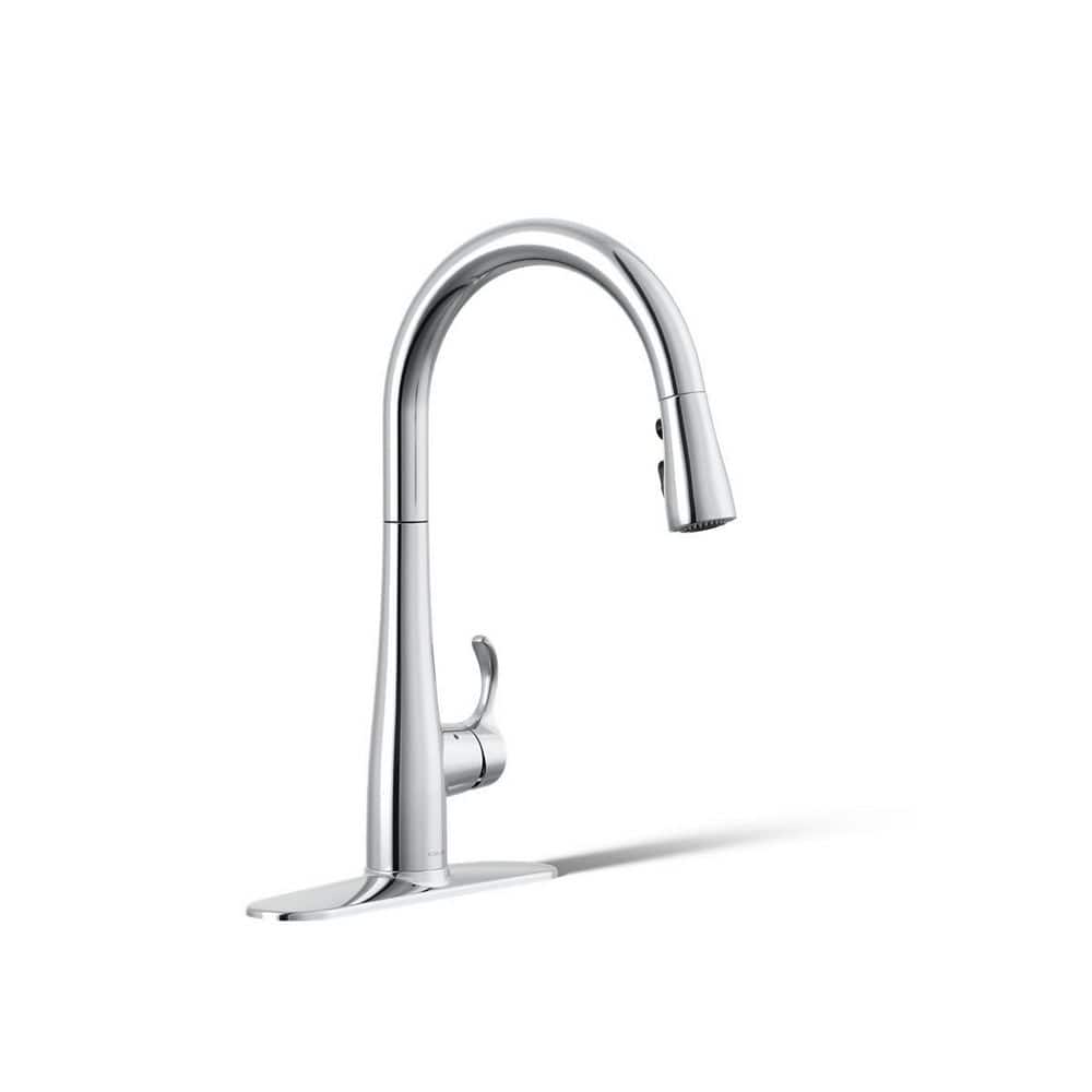 Simplice Touchless Single-Handle Pull-Down Sprayer Kitchen Faucet in Polished Chrome price history on PriceWatchPro