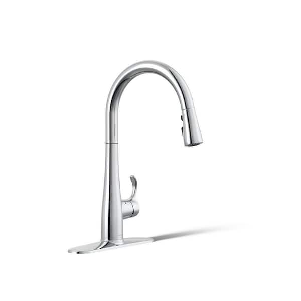 Simplice Touchless Single-Handle Pull-Down Sprayer Kitchen Faucet in Polished Chrome