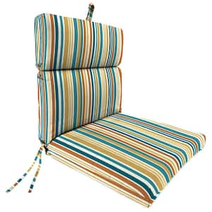 21 in. L x 43 in. W x 3.5 in. T Outdoor Chair Cushion in Boule Bog