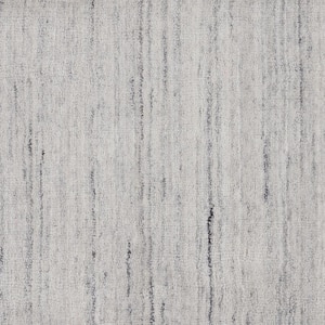 Drifting - Glacier - Blue 15 ft. 65 oz. Polyester Texture Installed Carpet