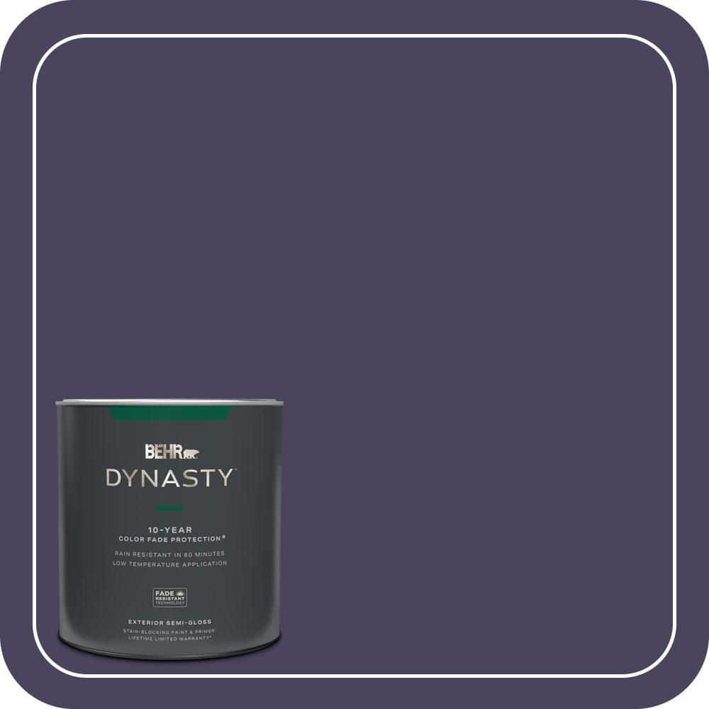 1 qt. #S-H-640 Purple Blanket Semi-Gloss Exterior Stain-Blocking Paint & Primer price history on PriceWatchPro