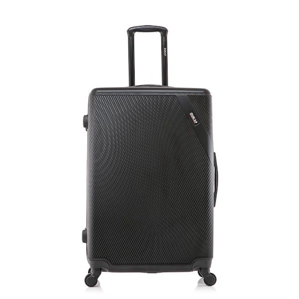 DUKAP InUSA Discovery Lightweight Hardside Spinner 20 in. Carry-On Black