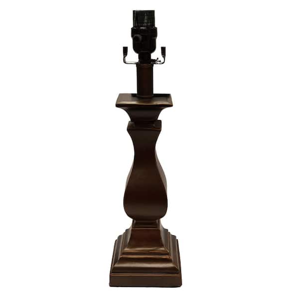 Hampton Bay TTL20 Mix and Match 17 in. H Light Oil Rubbed Bronze Midsize Lamp Base